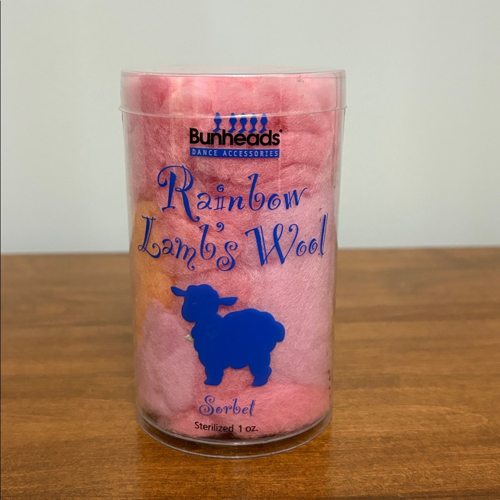Bunhead’s  pointe shoe Wool - Pink Sorbet